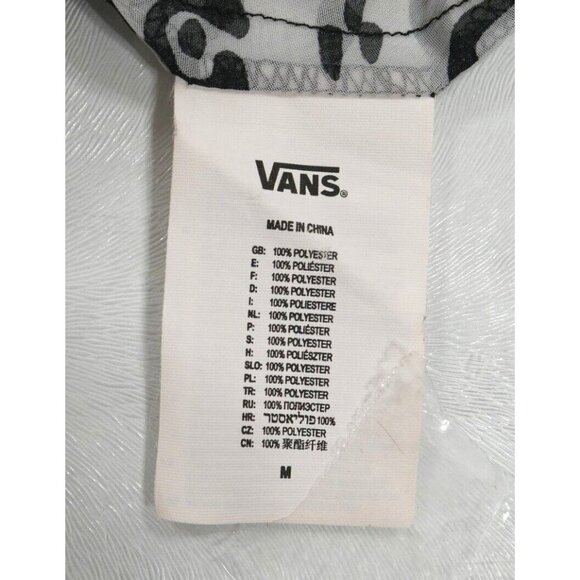 Vans Womens Reversible Semi Sheer Sleeveless Tunic Top Womens Medium - Picture 6 of 12